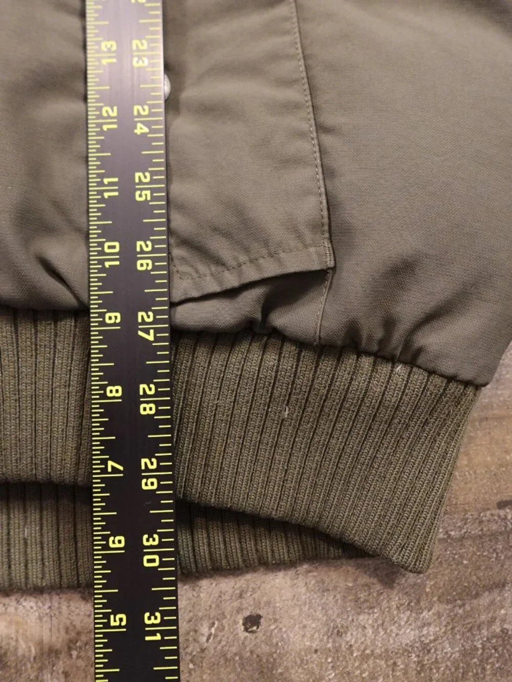 The‎ North Face HyVent Down Jacket Parka Men’s XL Olive Faux Fur Hood Vintage